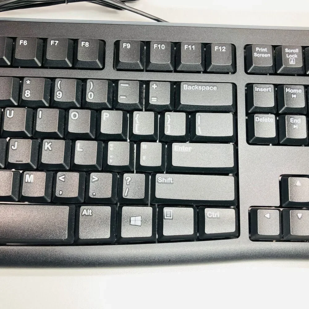 Logitech K120 Wired Keyboard: Comfortable, Quiet, Durable, Efficient Work/Gaming